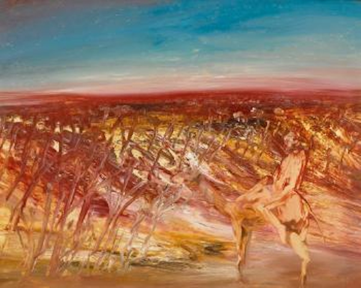 Burke on Camel by Sidney Nolan