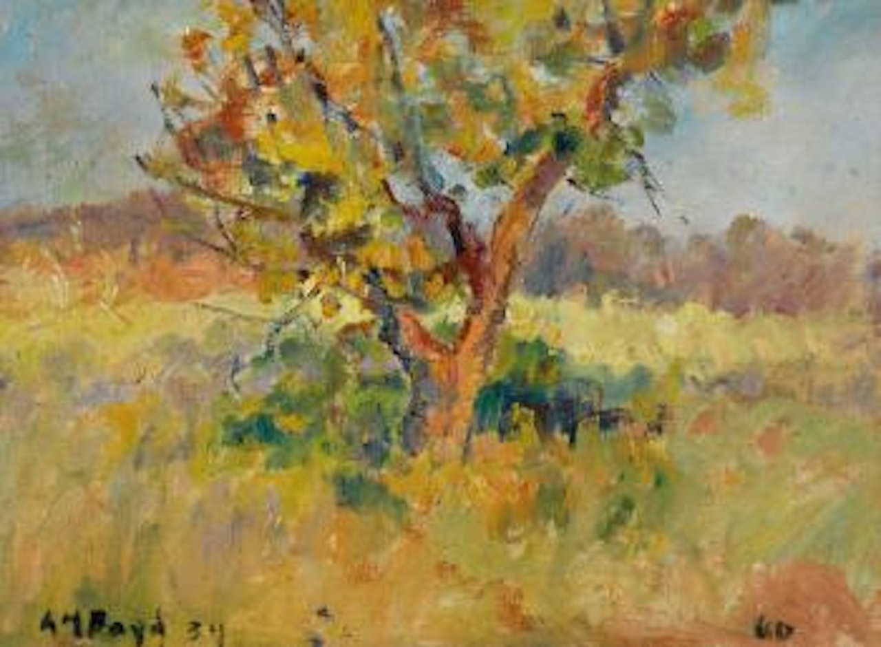 Landscape with Tree by Arthur Merric Bloomfield Boyd