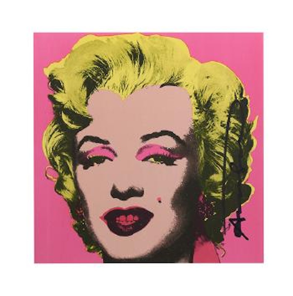 Marilyn, Castelli Graphics Invitation by Andy Warhol