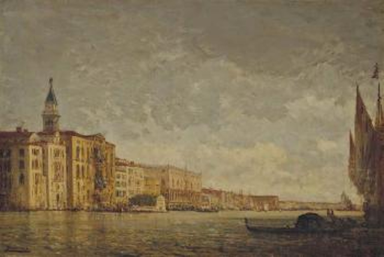 Entrée du Grand Canal, Venise by Félix Ziem