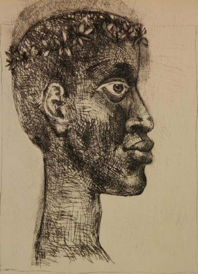 Contemporary Africa first congress of black writers and artists (Czwiklitzer 107) by Pablo Picasso