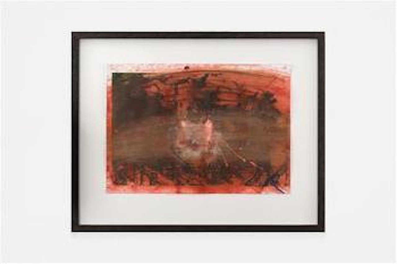 Victor Hugo-Übermalung by Arnulf Rainer