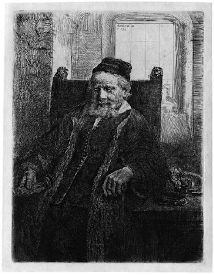 Bildnis des Goldschmieds Jan Lutma by Attributed to Rembrandt Harmensz van Rijn