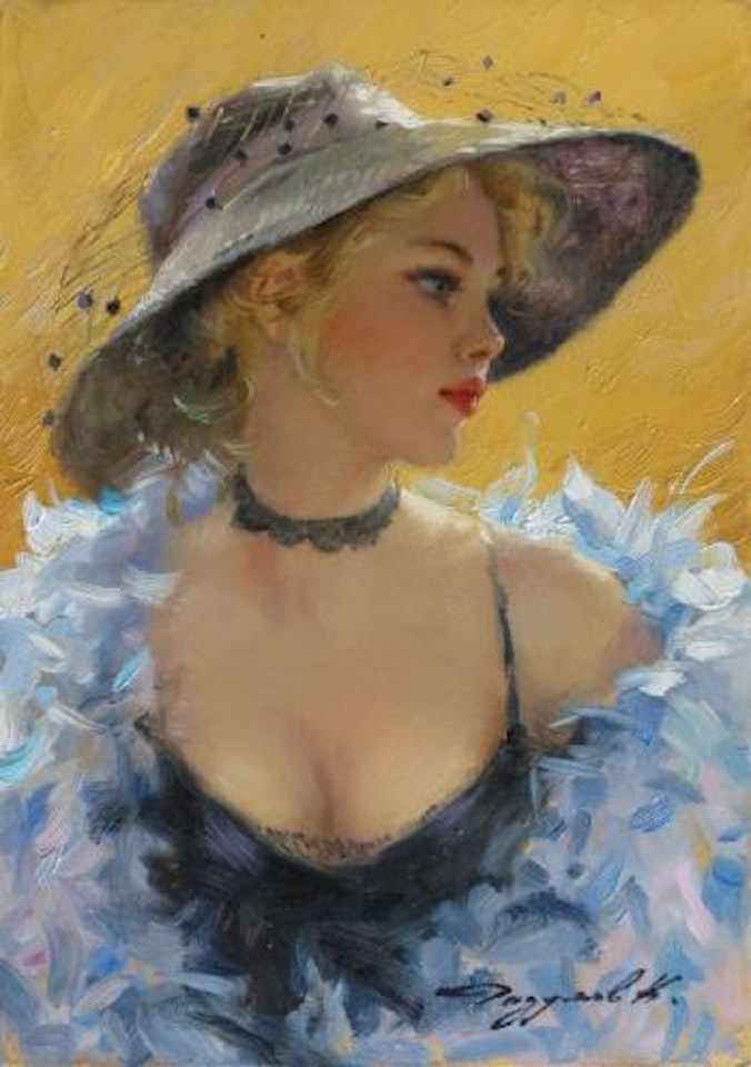 The Blue Boa by Constantin Razoumov