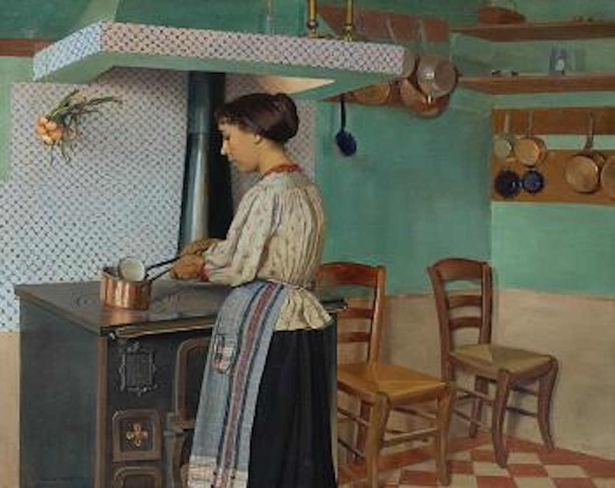 La Cuisinière by Félix Vallotton