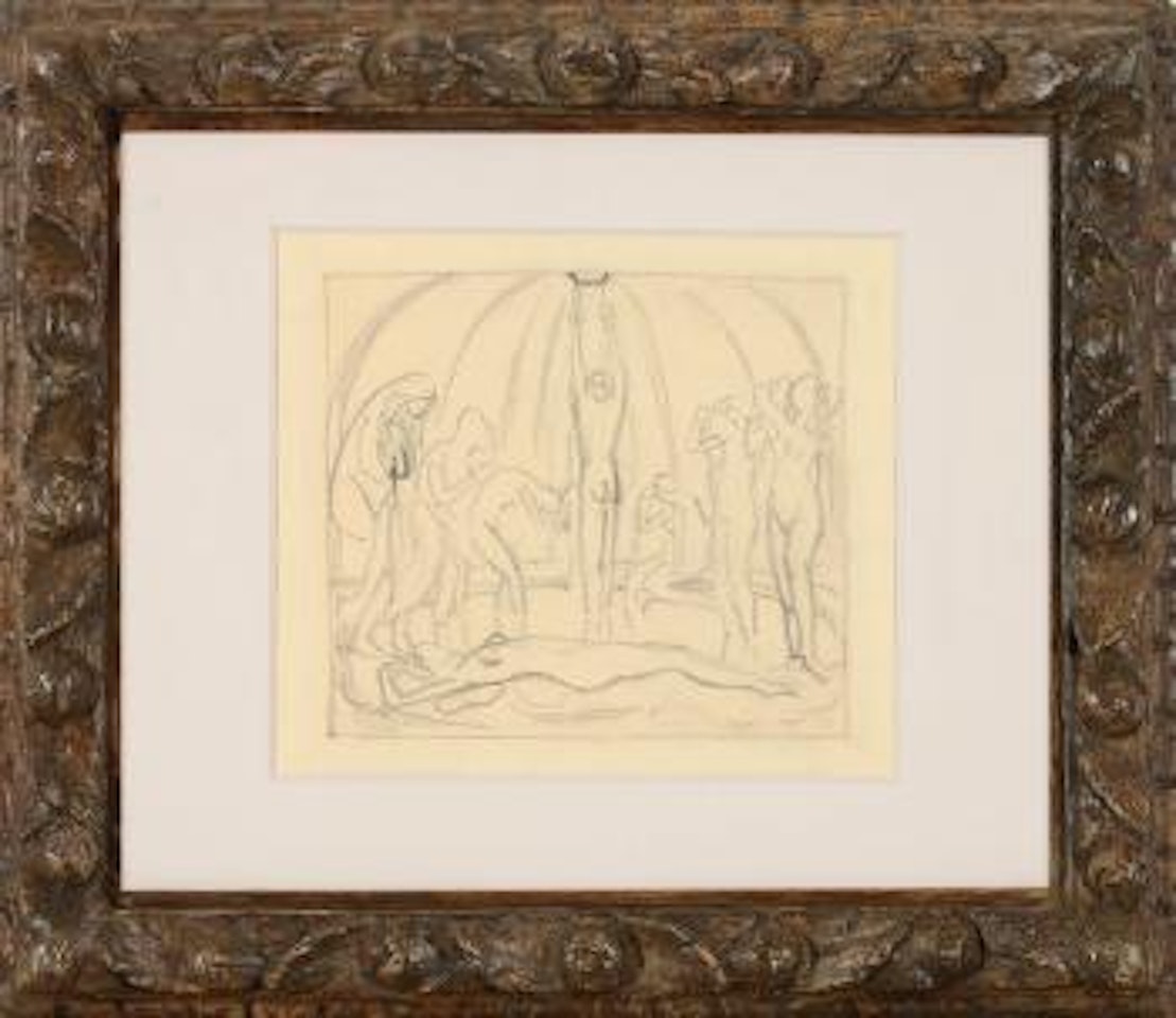 Der Jungbrunnen. Studie by Cuno Amiet