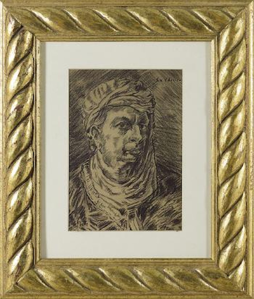 Autoritratto come arabo by Giorgio de Chirico