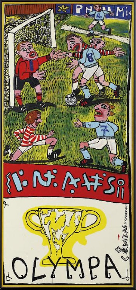 Olympa by Robert Combas