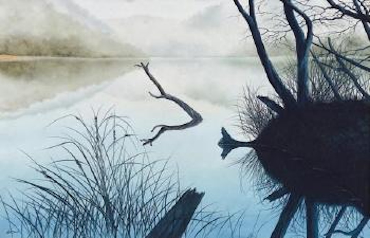 Misty Blue by Lin Onus