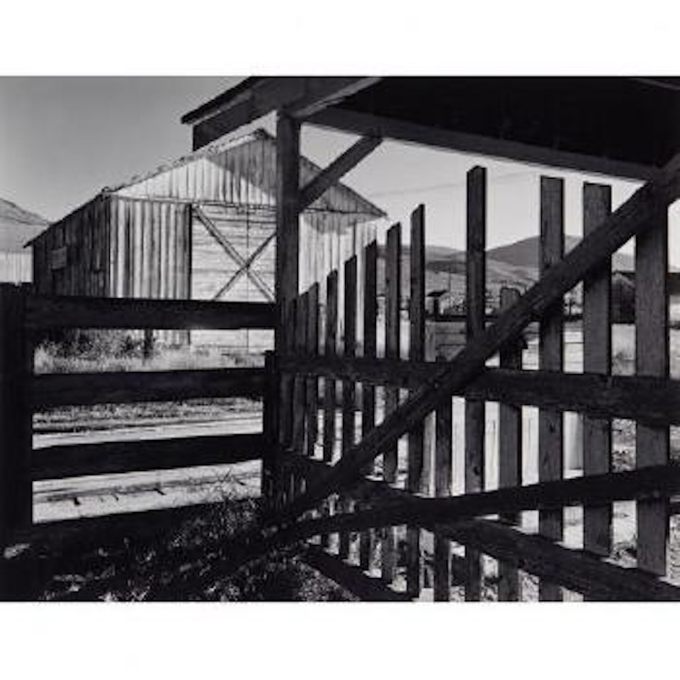 Corral and Barn, Litchfield, California by Ansel Adams