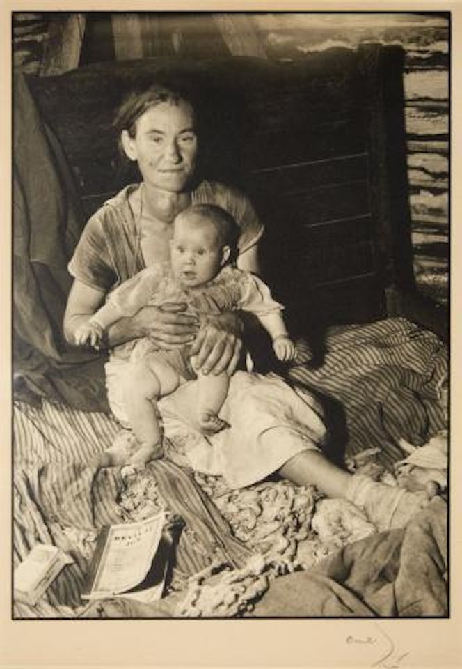 Mother and Child, Happy Hollow, Georgia by Margaret Bourke-White