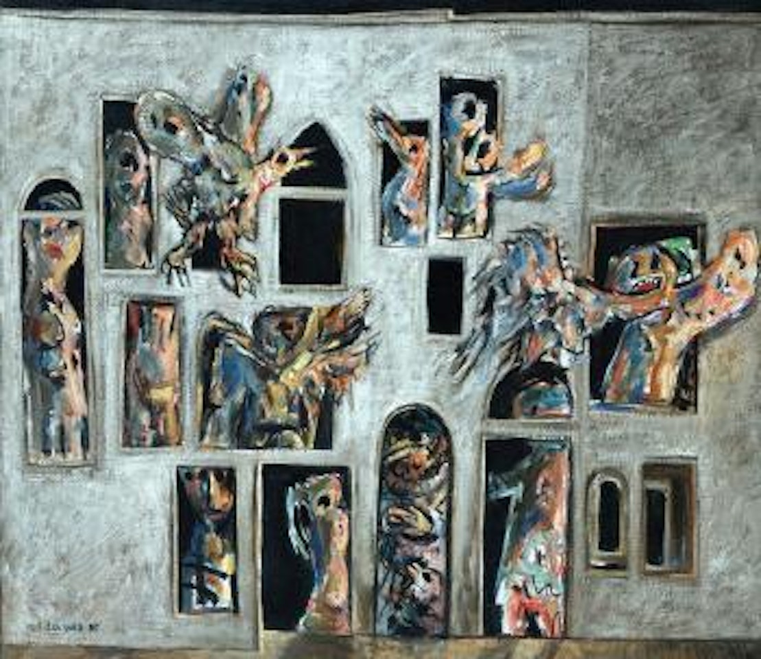 Neighbours by Yosl Bergner