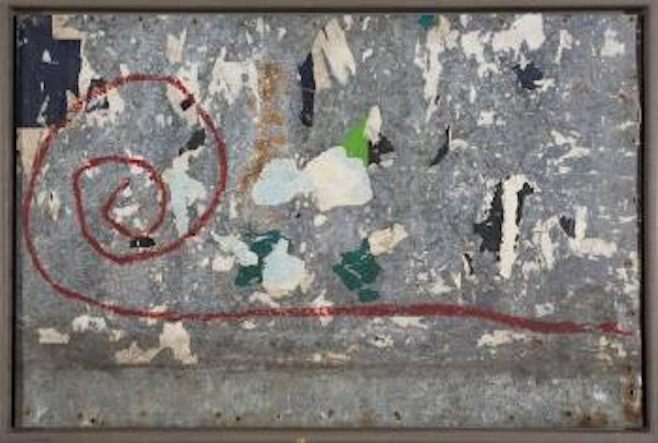 La spirale by Mimmo Rotella