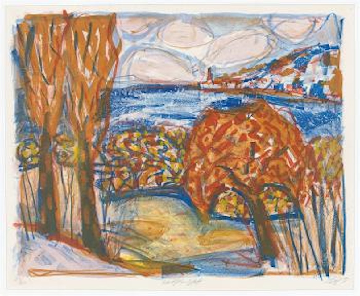 Herbstlandschaft by Otto Dix