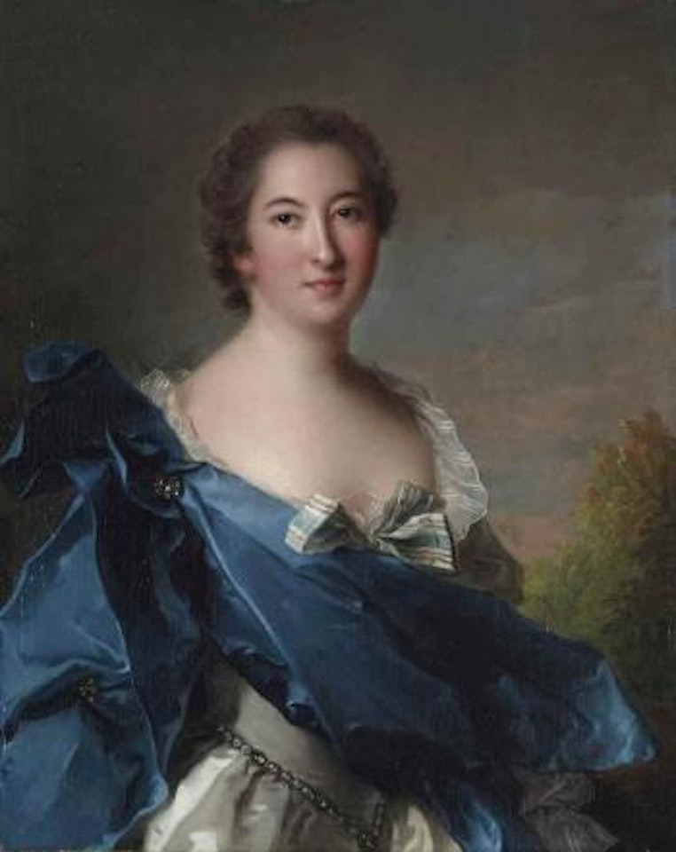 Portrait de la marquise de Clermont Gallerande by Jean-Marc Nattier