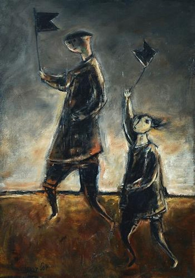 Simchat Torah by Yosl Bergner