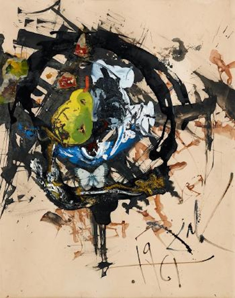 The rotten pear by Salvador Dali