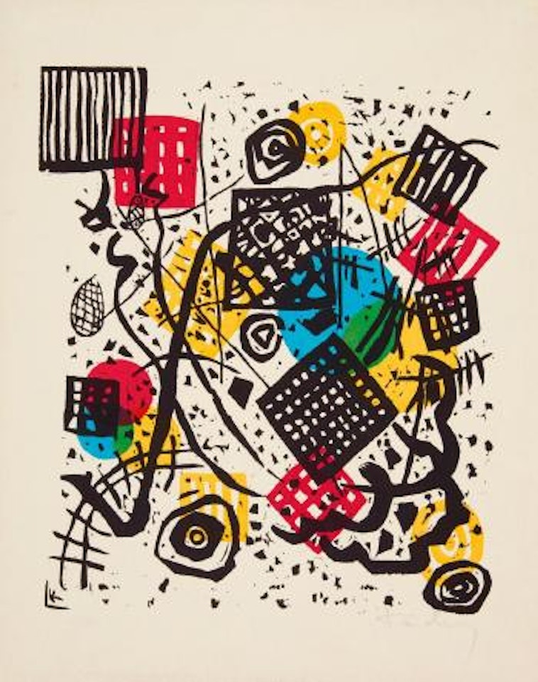 Small Worlds V by Wassily Kandinsky