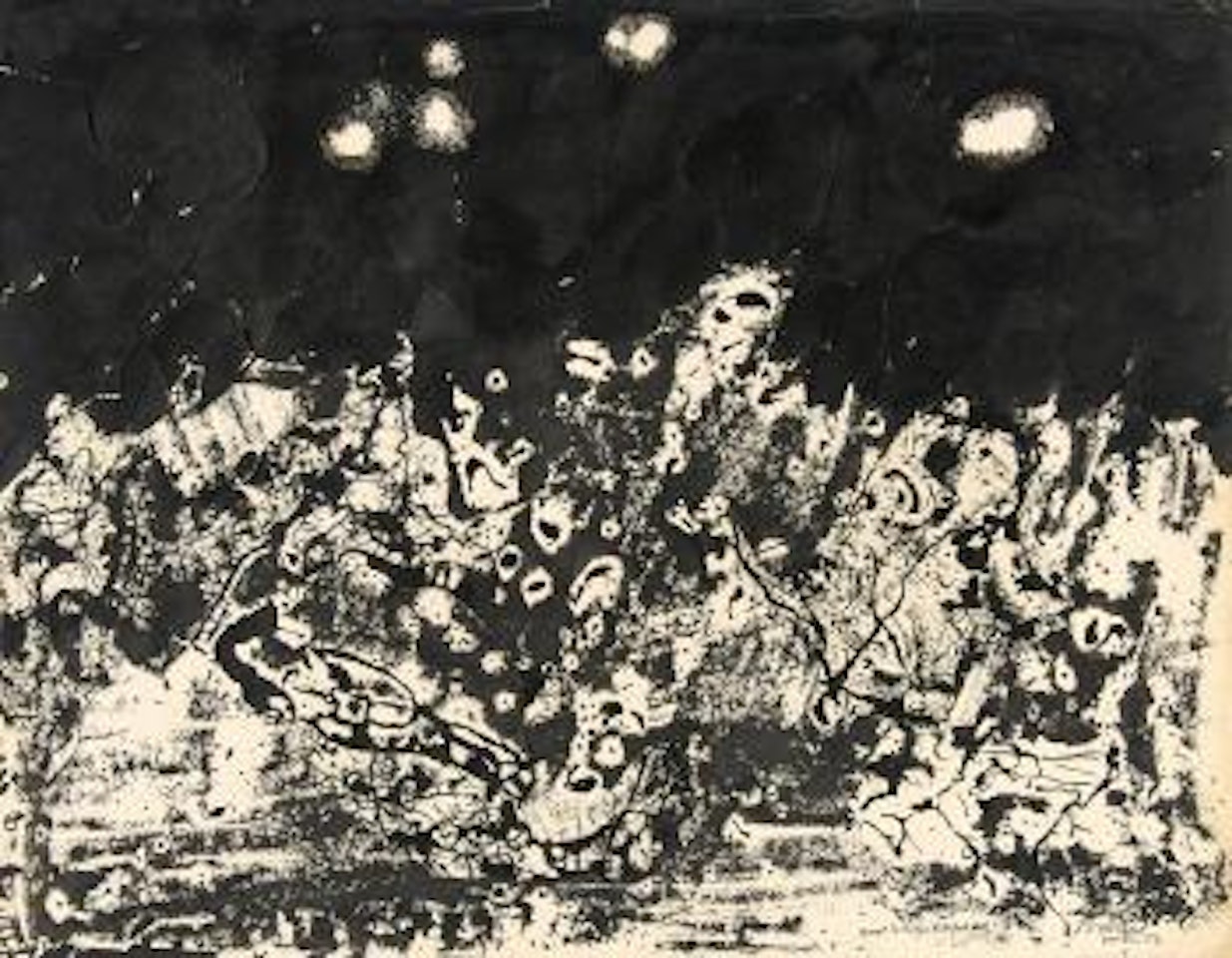 Paysage au Tumulte by Jean Dubuffet