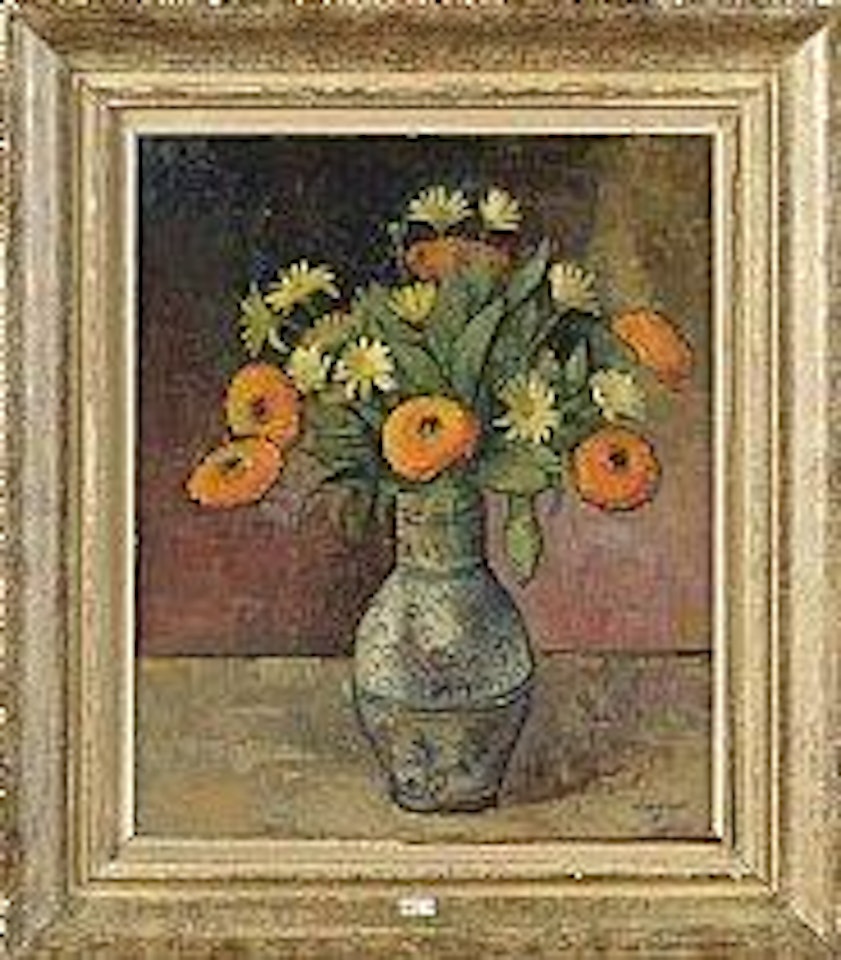 Vase de fleurs by Celso Lagar