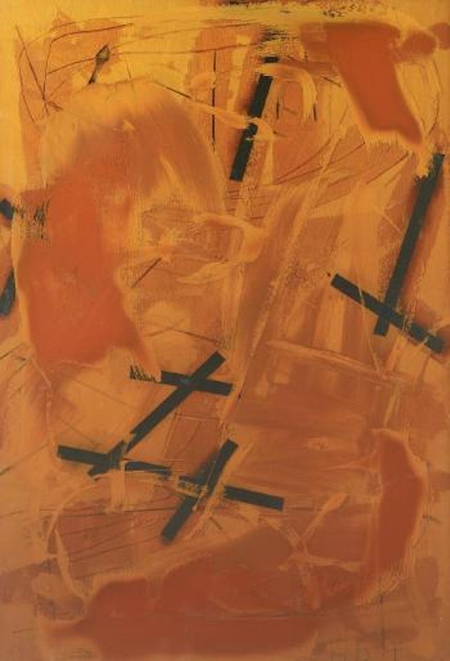 Untitled (lead painting) by Imi Knoebel