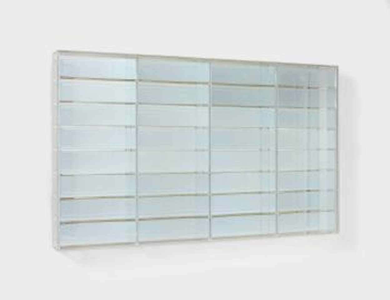Mirror object by Adolf Luther