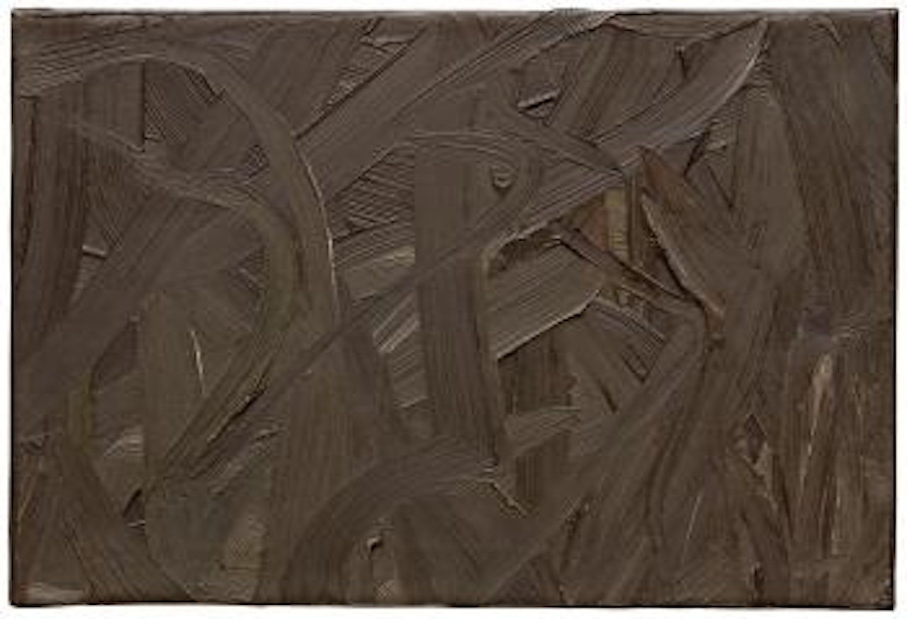 Inpainting (brown) by Gerhard Richter