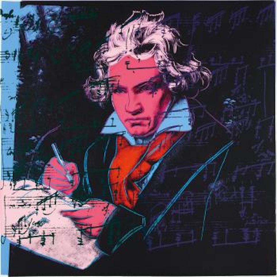 Beethoven by Andy Warhol