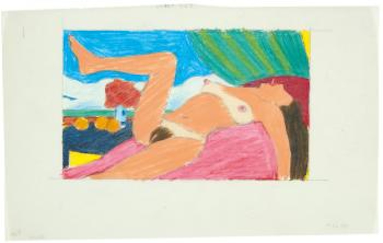 Study for Great American Nude #92 by Tom Wesselmann