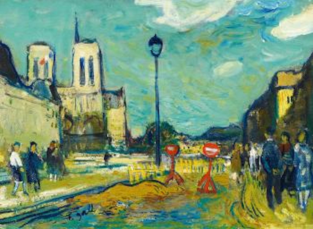 Notre Dame de Paris by François Gall