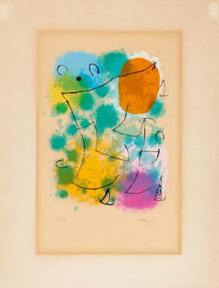Hommage à Rimbaud by Joan Miró