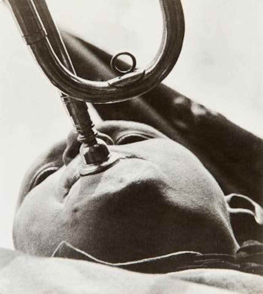 Trumpet player by Alexander Rodchenko