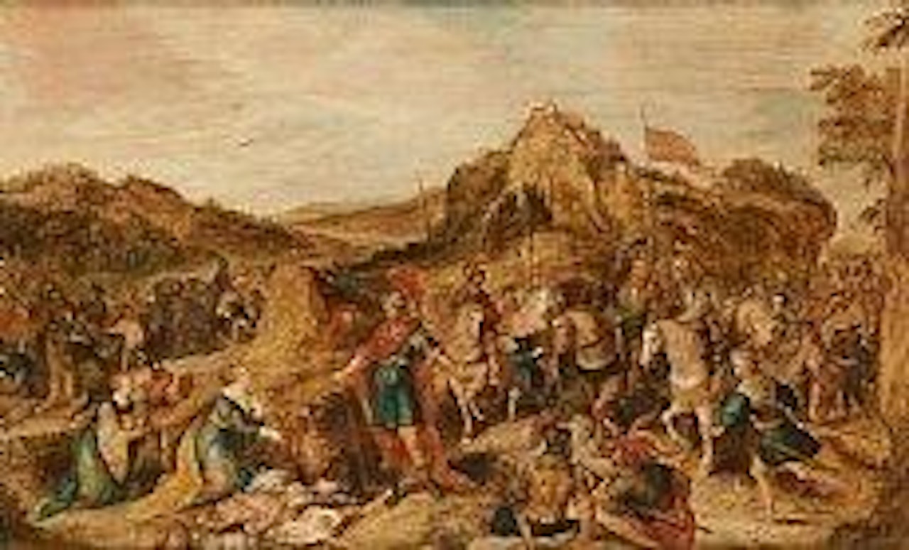 La victoire d’Alexandre by Flemish School