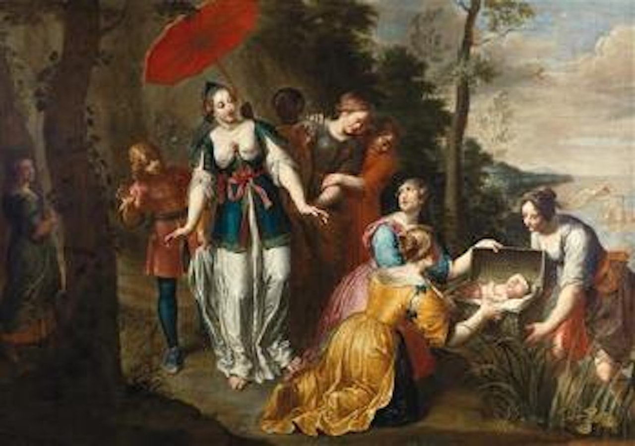 The Finding of Moses by Jacob van Loo