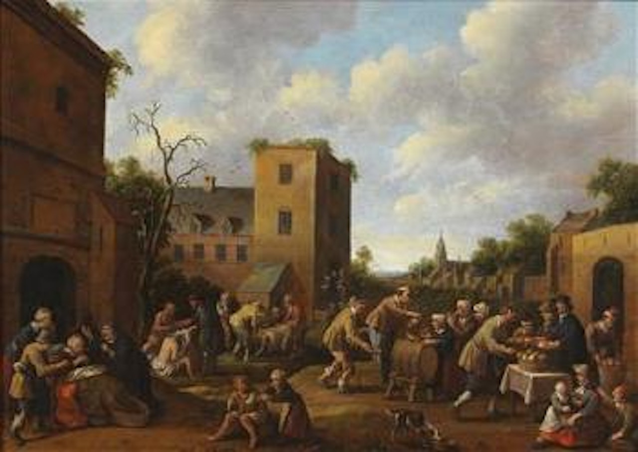 The Seven Acts of Mercy by Joost Cornelisz Droochsloot