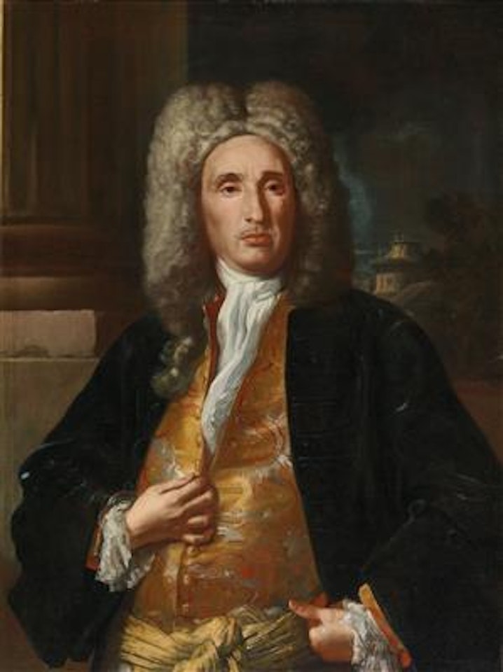 Portrait of a gentleman, three-quarter-length by Francesco Solimena