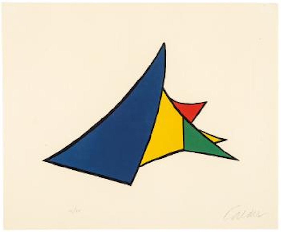 Study for Sculpture I by Alexander Calder