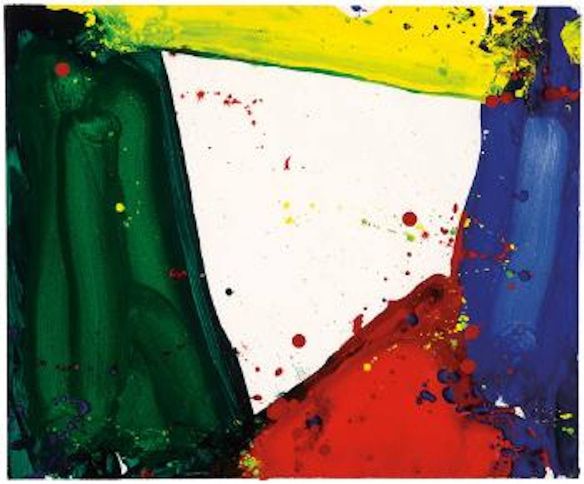 Untitled (SF66-100) by Sam Francis