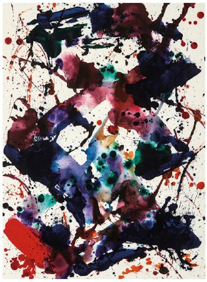 Untitled (SF78-957) by Sam Francis