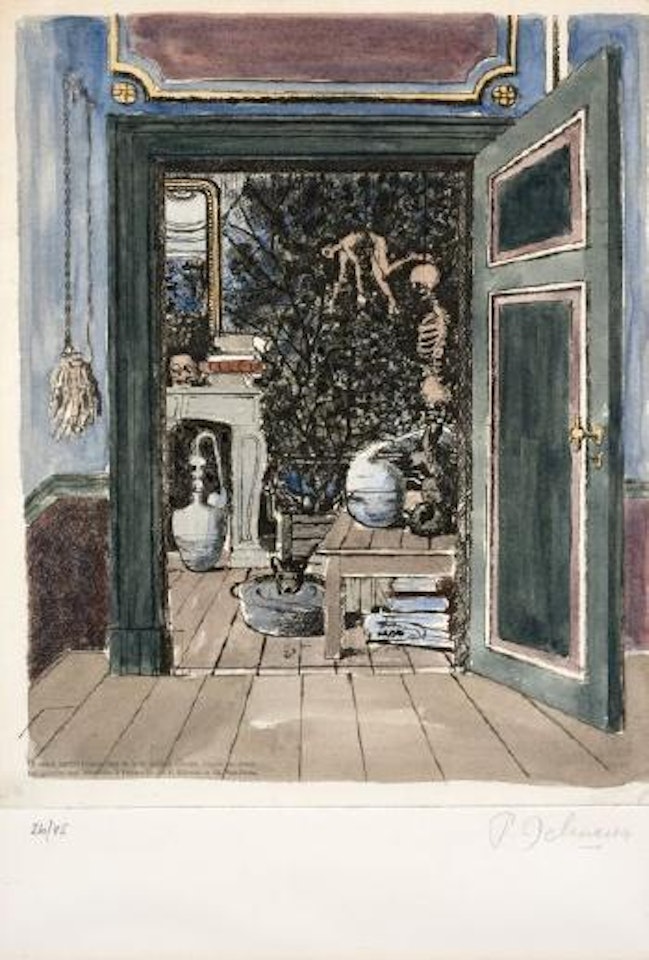 Le pays des miroirs by Paul Delvaux