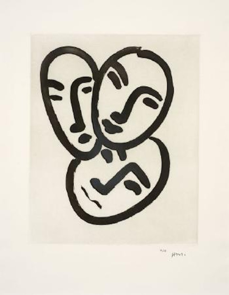 Trois têtes by Henri Matisse