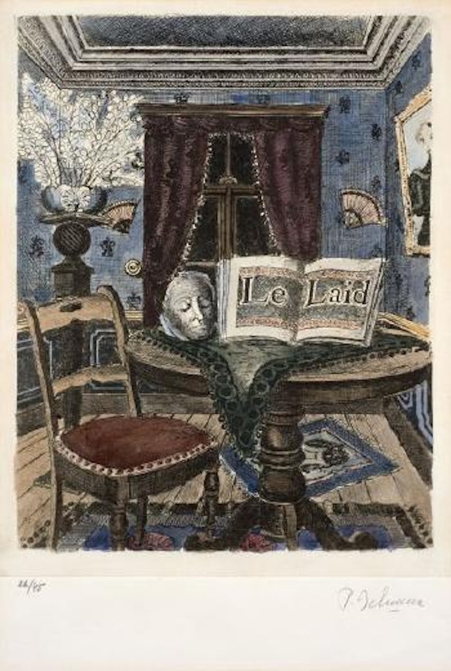 Le pays des miroirs by Paul Delvaux