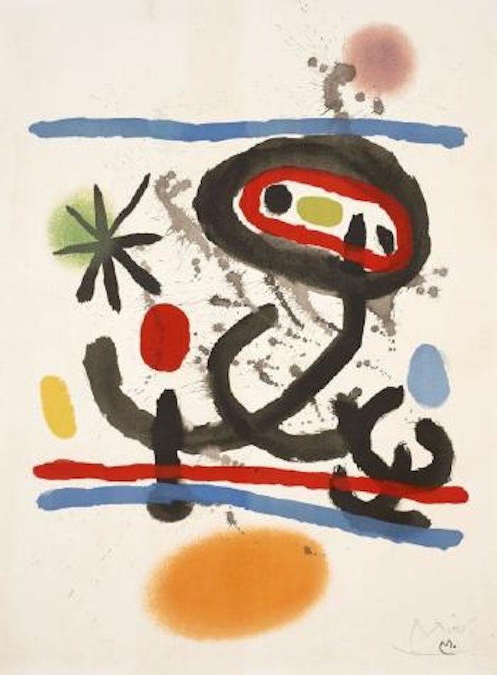 Affiche pour l’exposition Miro by Joan Miró