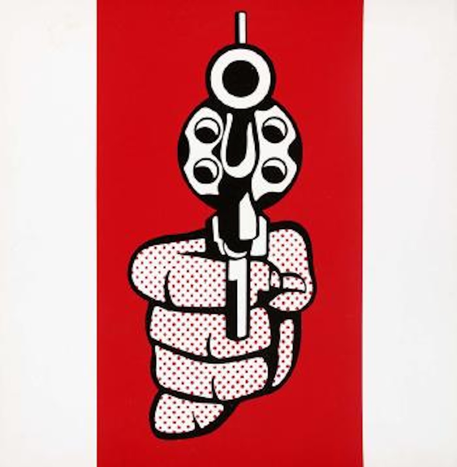 Pistol by Roy Lichtenstein