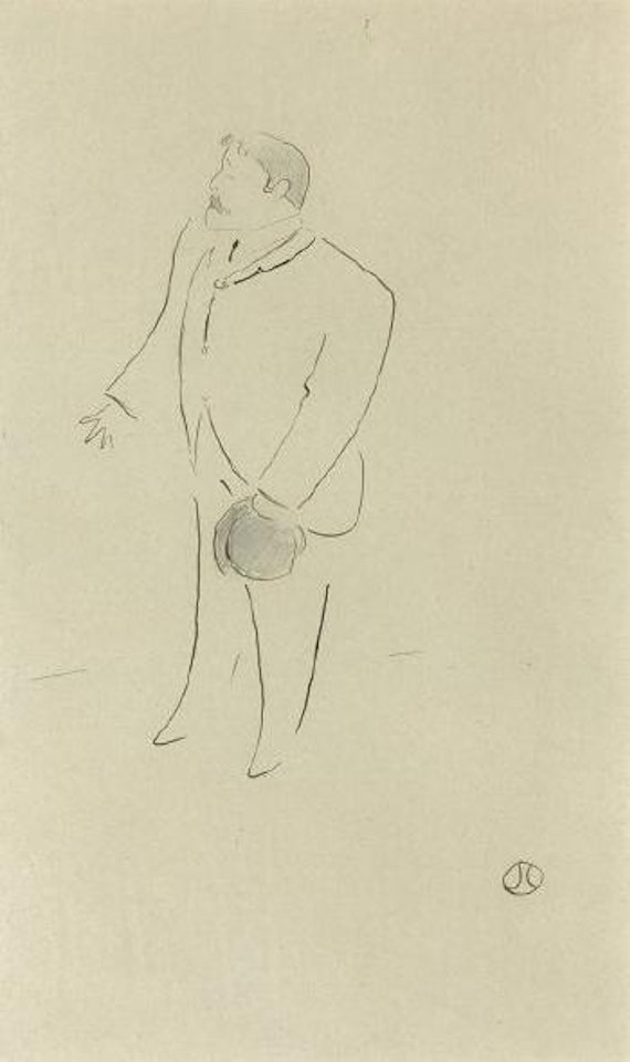 Lucien Guitry by Jean Cocteau