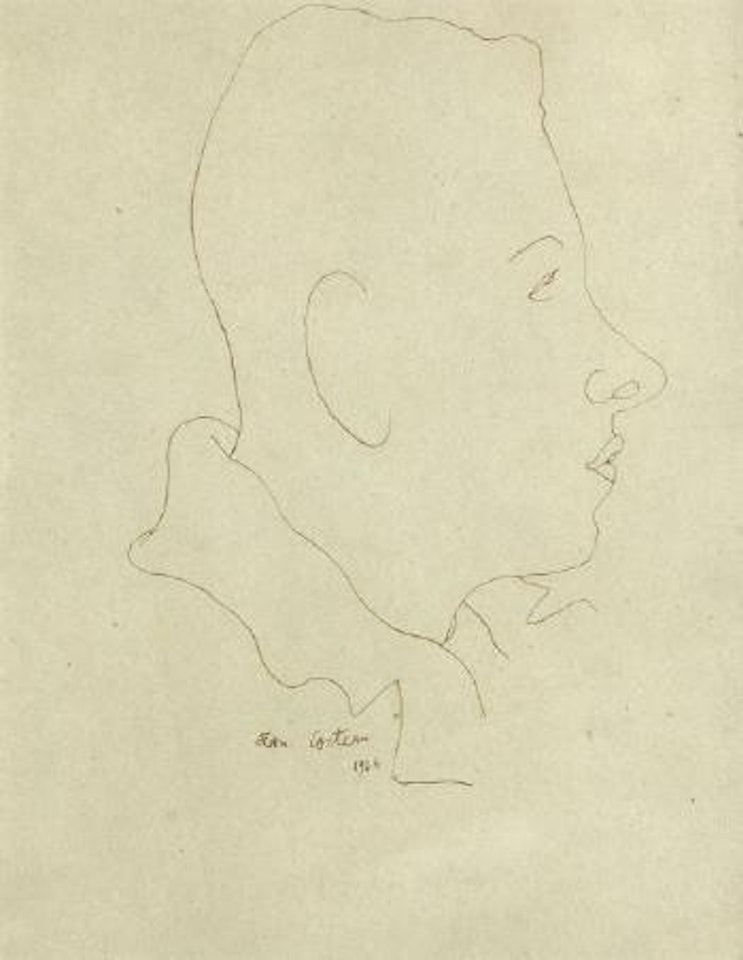 Francis Poulenc by Jean Cocteau