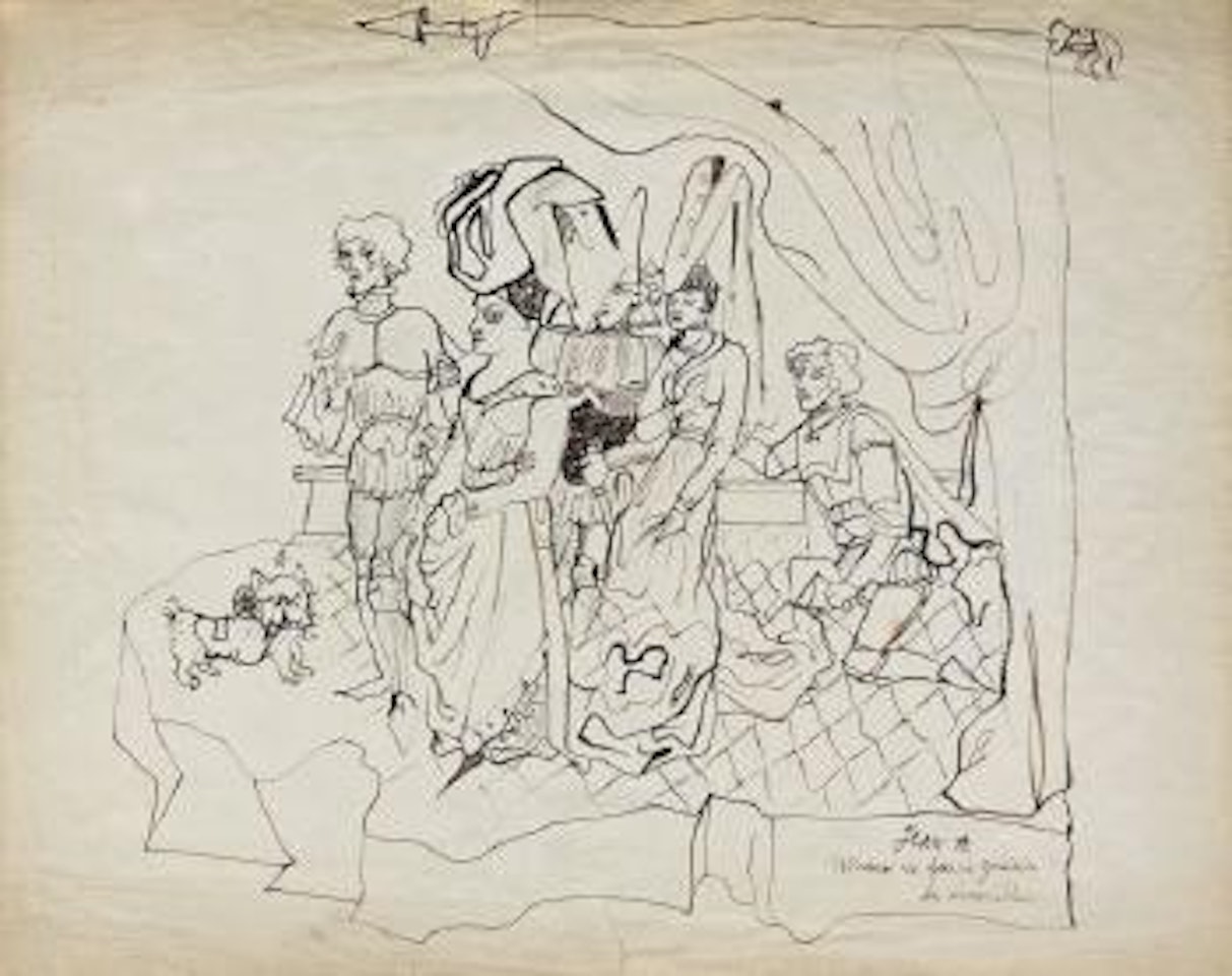 Mousco va faire guérir ses écrouelles by Jean Cocteau