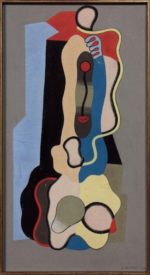 Figure (la femme au peigne) by Georges Valmier