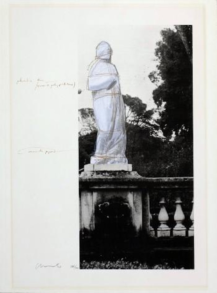 Wrapped Venus, Project for Villa Borghese, Rom by Christo