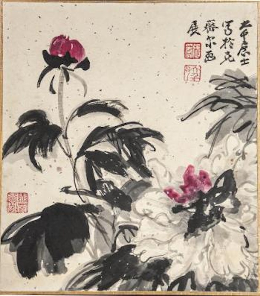 Flowers by Zhang Daqian